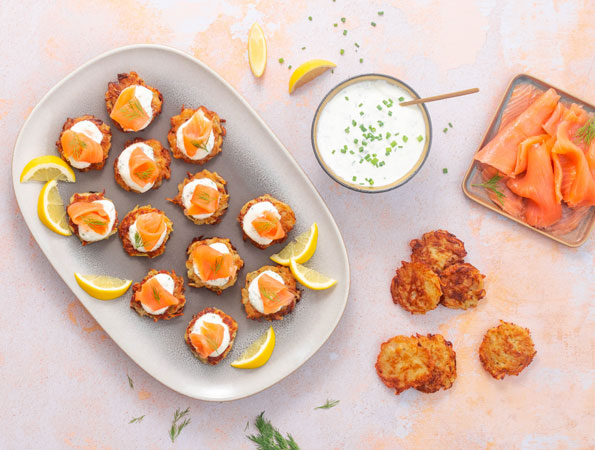Salmon Latkes